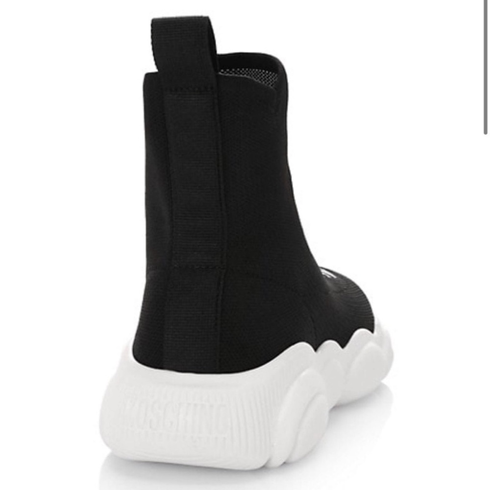 Moschino High Teddy Shoes Size Women Size 10  EU 41 -Retail $465.00 - Picture 2 of 9